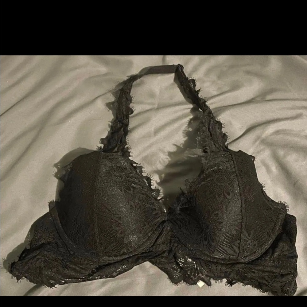 Victoria’s Secret Pink Lace Halter Bralette